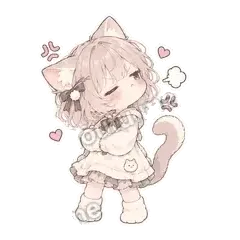 傲娇 - 猫猫女孩第二弹表情