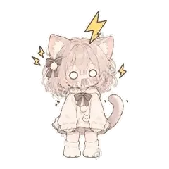 晴天霹雳 - 猫猫女孩第二弹表情