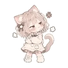 我不要 - 猫猫女孩第二弹表情