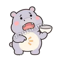 嘴馋小河马