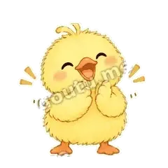鼓掌鸭 - 小黄鸭表情
