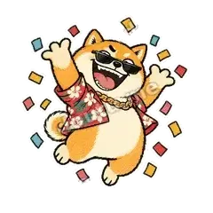 太开心了 - 土味柴犬第二弹表情