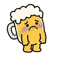 我想哭 - 干杯啤酒杯表情