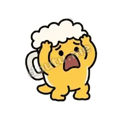 破防啦 - 干杯啤酒杯表情