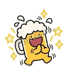 鼓掌 - 干杯啤酒杯表情