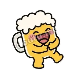 笑死我了 - 干杯啤酒杯表情