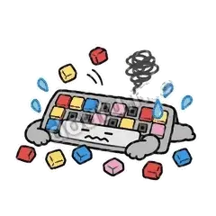 服了 - 键盘侠表情