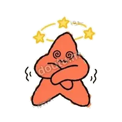 晕了 - 瘫瘫海星表情