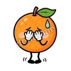 太尴尬了 - 橙子坦坦第二弹表情