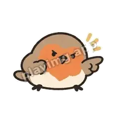 你找抽啊 - 困困知更鸟表情