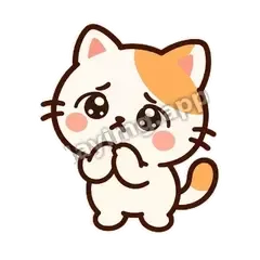 小猫撒娇 - 边框傲娇猫表情