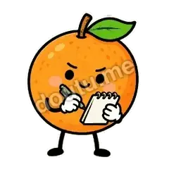 这点我来补 - 橙子坦坦表情