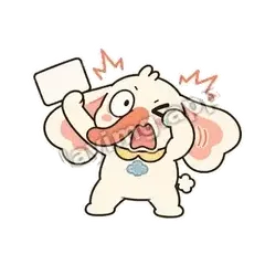 不会吧 - 炸毛小土豚表情