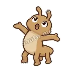 真的假的啊 - 装呆竹节虫表情
