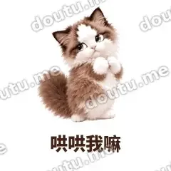 哄哄我嘛 - 蓝眼布偶表情