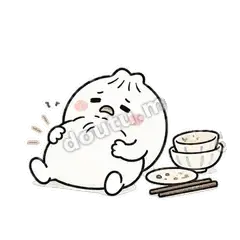撑死了 - 吃货包子表情
