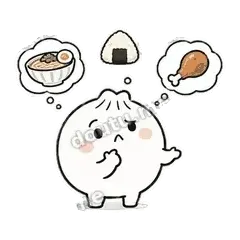吃什么 - 吃货包子表情