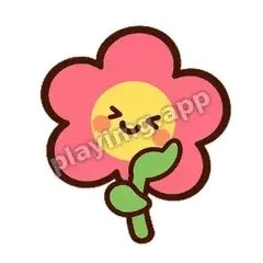 甜到你啦 - 边框甜甜粉花表情