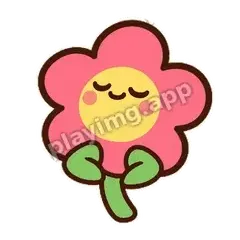 粉花得意 - 边框甜甜粉花表情