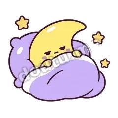 赖床中 - 月亮晚安团表情