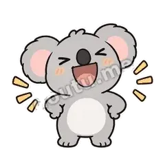 哈哈大笑 - 小考拉第二弹表情
