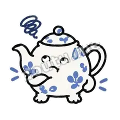 翻白眼 - 茶里茶气壶表情