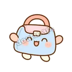 手袋包包奶油手绘版