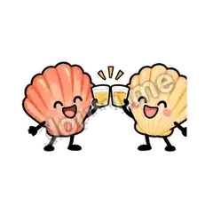 干贝 - 海鲜谐音梗表情