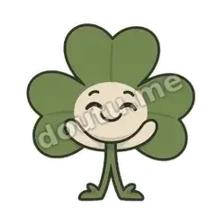 好起来了 - 好运三叶草表情