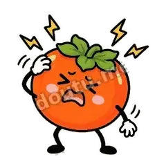 脑壳疼 - 好运柿宝第二弹表情