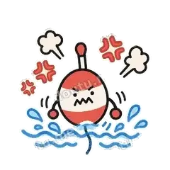 开心 - 钓鱼浮标表情