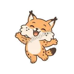 开心呀 - 机警小猞猁明亮版表情