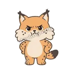 我生气了 - 机警小猞猁明亮版表情