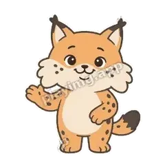 不客气 - 机警小猞猁明亮版表情