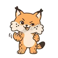 别怂啊 - 机警小猞猁明亮版表情
