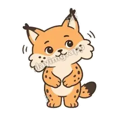 听您的 - 机警小猞猁明亮版表情