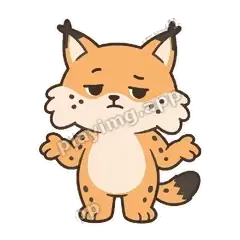 无语了 - 机警小猞猁明亮版表情