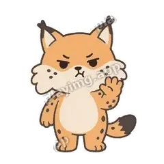 别催 - 机警小猞猁明亮版表情