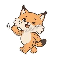 我先撤了 - 机警小猞猁明亮版表情