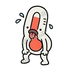 累死了 - 冷热温度计表情