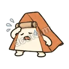 晒得冒汗 - 透气小帐篷表情