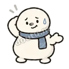 这个不好笑 - 冷场小雪人表情