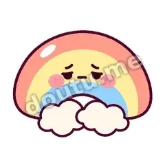 我错了 - 彩虹弯弯表情