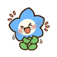 桔梗大笑 - 静静桔梗表情