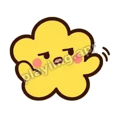 黄花敷衍 - 边框元气黄花表情