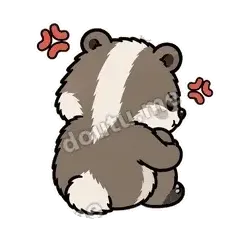 生闷气 - 吃瓜小猹第二弹表情