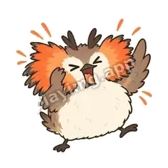 别管我啦 - 炸冠小䴙䴘表情