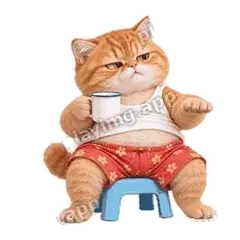 急啥呀 - 拽拽橘猫表情