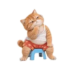 真的假的 - 拽拽橘猫表情