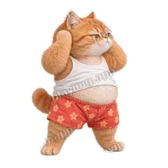 我不听 - 拽拽橘猫表情